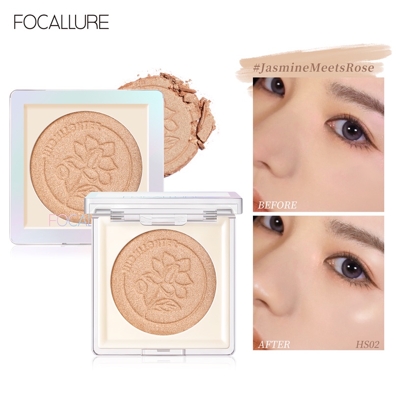 Phấn Bắt Sáng Focallure Dạng Lỏng Mịn Mượt #Phấn Bắt Sáng Trang Điểm Mềm Mịn Miss Rose
