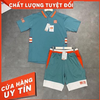 [Freeship] Bộ thể thao nam Uniqlo chính hãng màu xanh