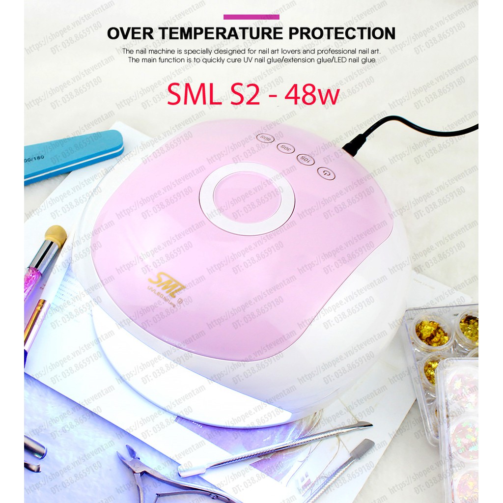 Máy hơ Gel SML S2 (48w) - Hàn Quốc