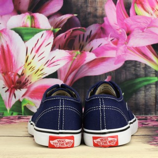 Giày Van Classic Cổ Thấp Xanh Navy Nữ