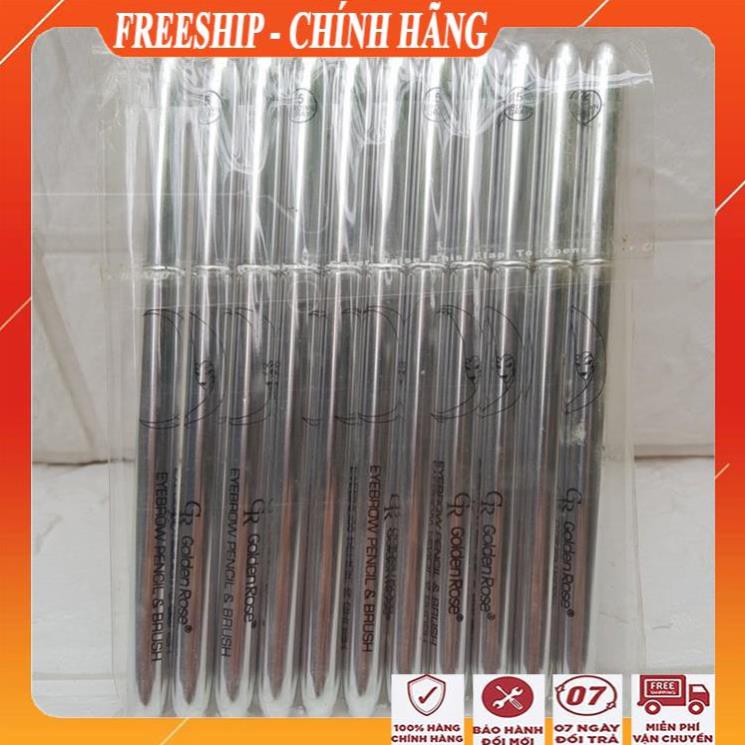 [ Freeship - XẢ KHO BÁN LỖ] Bút kẻ lông mày 2 đầu siêu đẹp, siêu minh/ Chì kẻ mày đẹp chính hãng golden rose | BigBuy360 - bigbuy360.vn