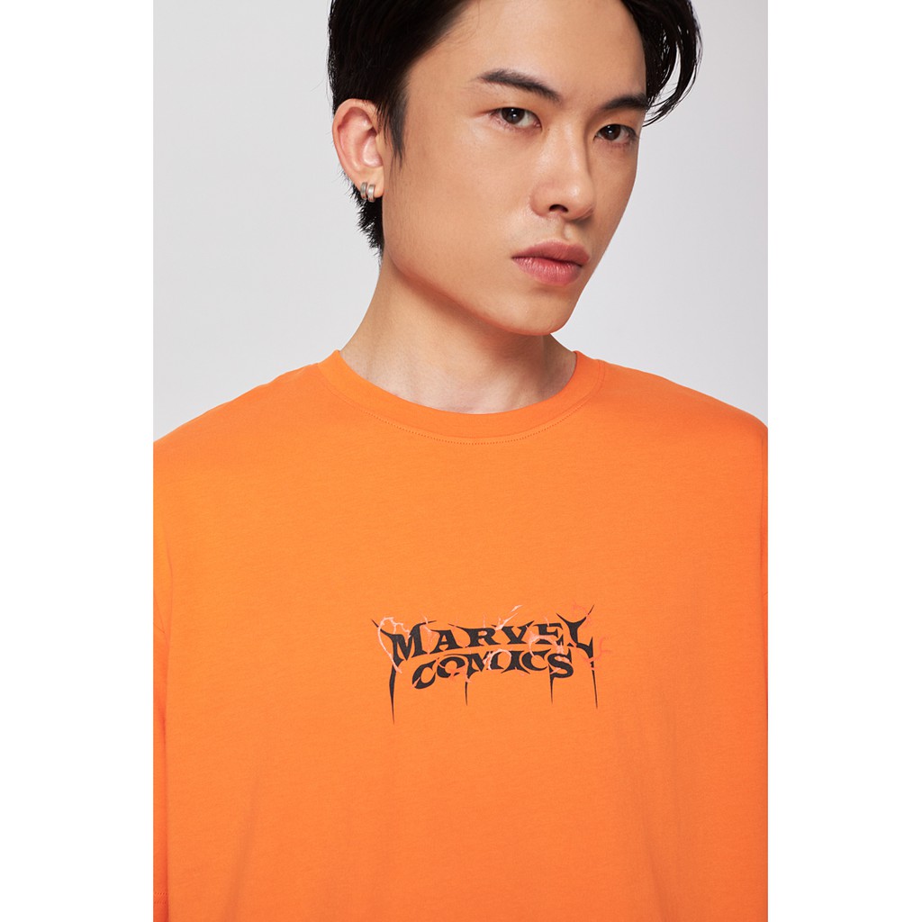Áo Thun Nam Nữ BOO Oversize Dáng Rộng 100%Cotton In Logo Marvel Sấm Sét | BigBuy360 - bigbuy360.vn