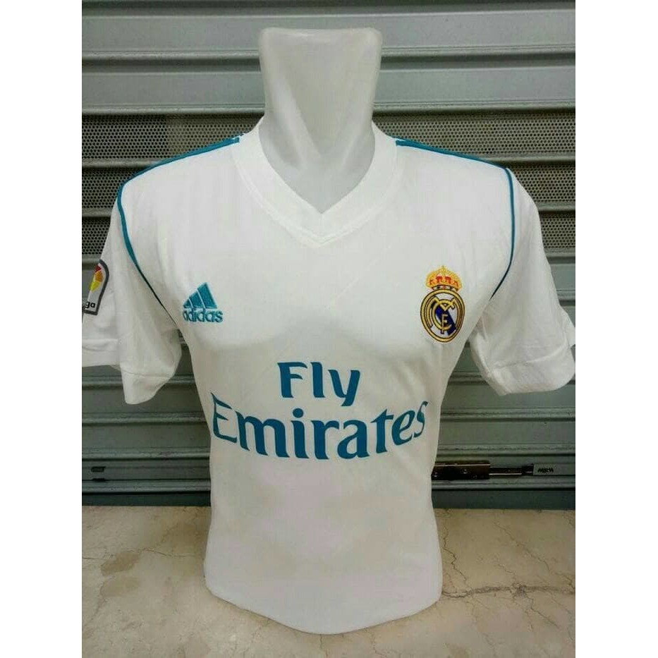 Áo Thun Đá Banh Real Madrid 17 / U002f18 Grade Ori Adidas Futsal 20