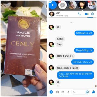 Thảo dược Tăng cân Cenly (tăng cân an toàn không tác dụng phụ)