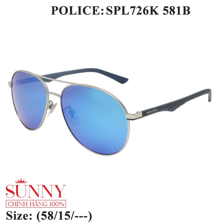 Kính Mát Nữ Police SPL726K