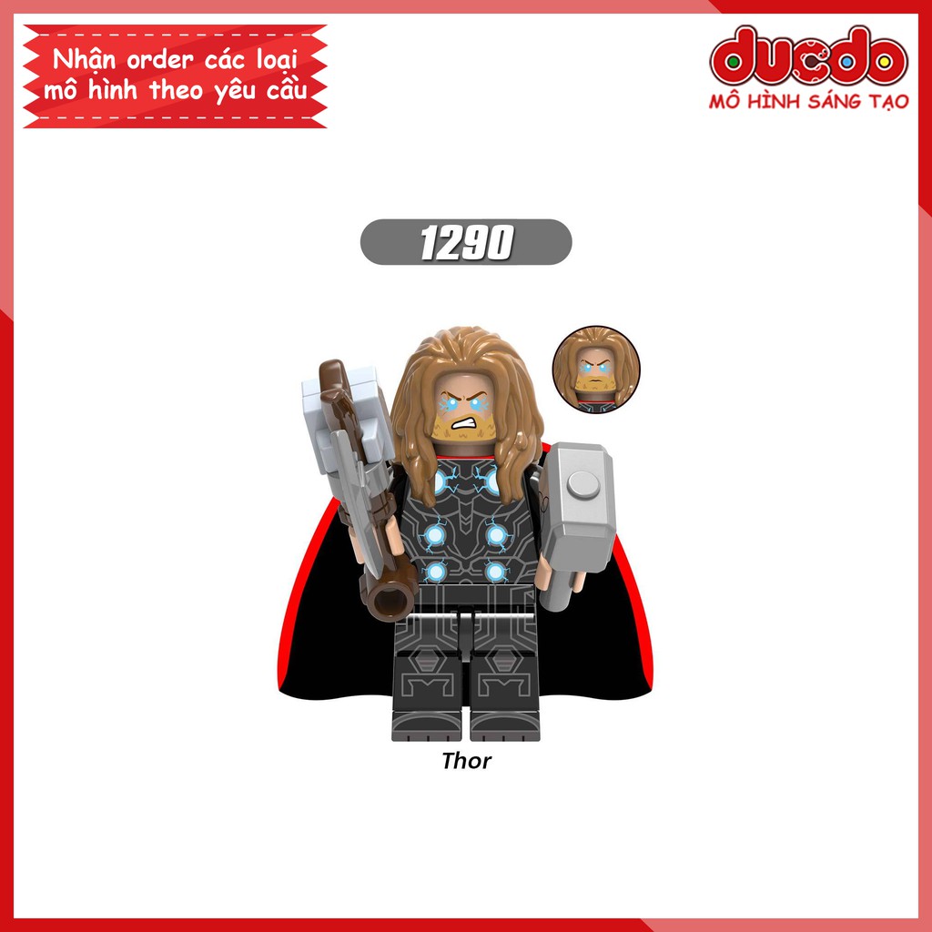 Minifigures các nhân vật End Game Iron Man - Đồ chơi Lắp ghép Xếp hình Mô hình Mini EndGame XINH X0261