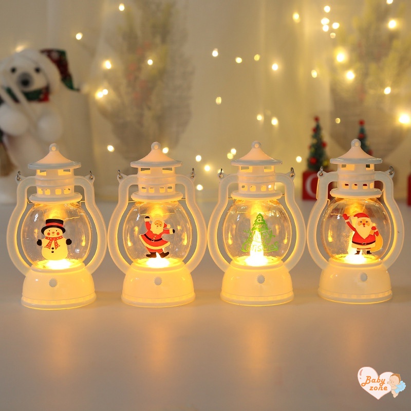 Đèn Lồng Led Hình Nến Trang Trí Giáng Sinh