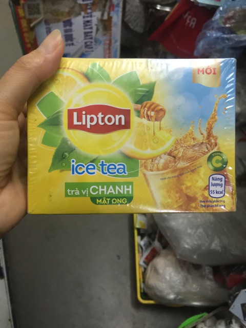 Trà Lipton icetea hoà tan vị đào/ vị xoài/ vị chanh mật ong