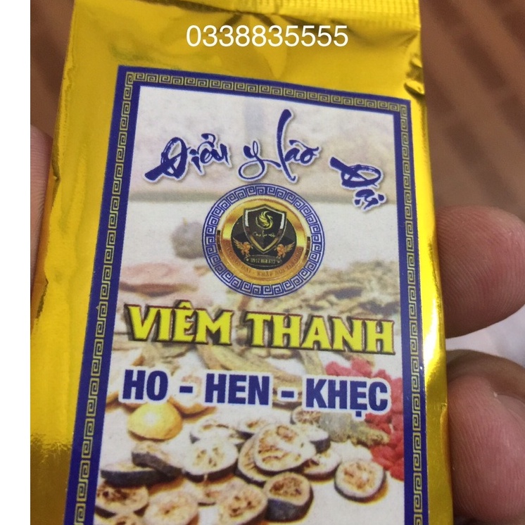 Ho Hen Khẹc mãn tính Khàn Giọng Lão Đại chim ho mãn tĩnh lâu năm an toàn hiệu quả 100%