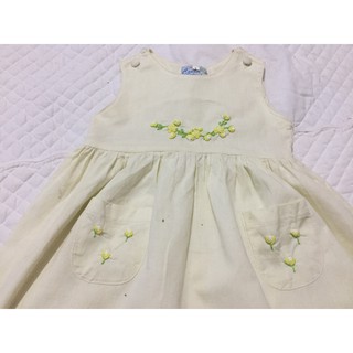 Váy Smock Thêu Tay Cho Bé gái