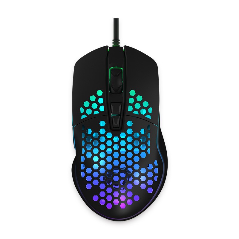 [Mã ELMALL300 giảm 7% đơn 500K] Chuột gaming Akko LW325 black (Lightweight) - Cổng USB