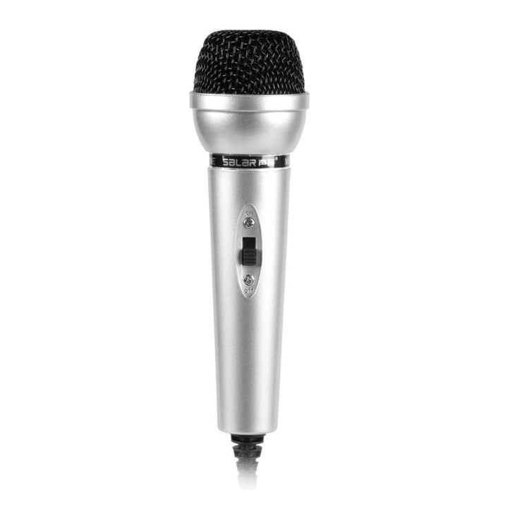 Bộ Micro Mini Cho Máy Tính Học Trực Tuyến, Hát Karaoke Salar M9