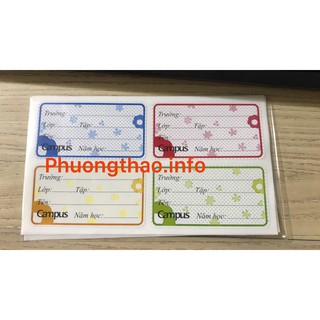 Nhãn Vở  Campus NT-FOD20 20 cái.