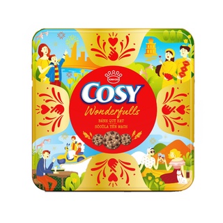 {Quà tết} Bánh Quy hạt socola Yến mạch hộp thiếc 612g (COSY WONDERFULLS)