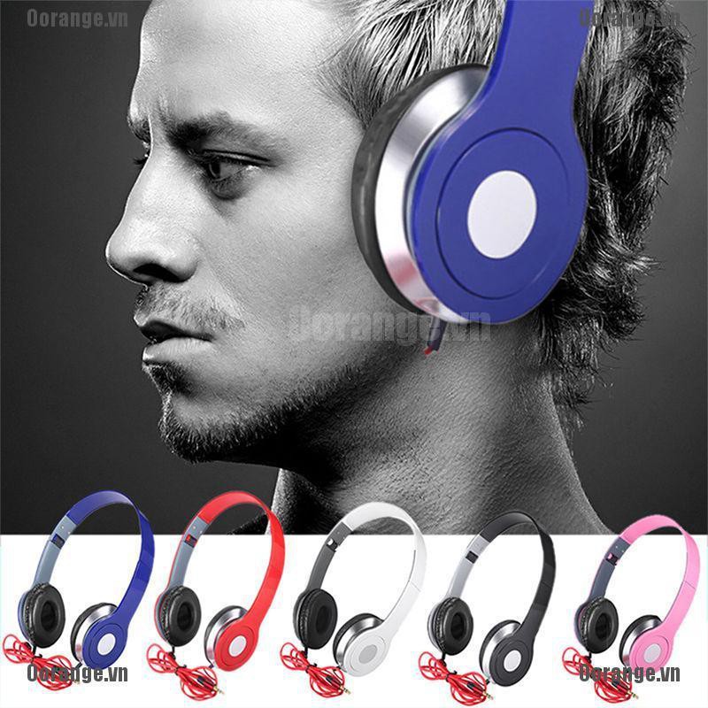 MT Over-Ear Teens Kids Childs Foldable DJ Headphones 3.5mm Wired Game Earphones UK BH