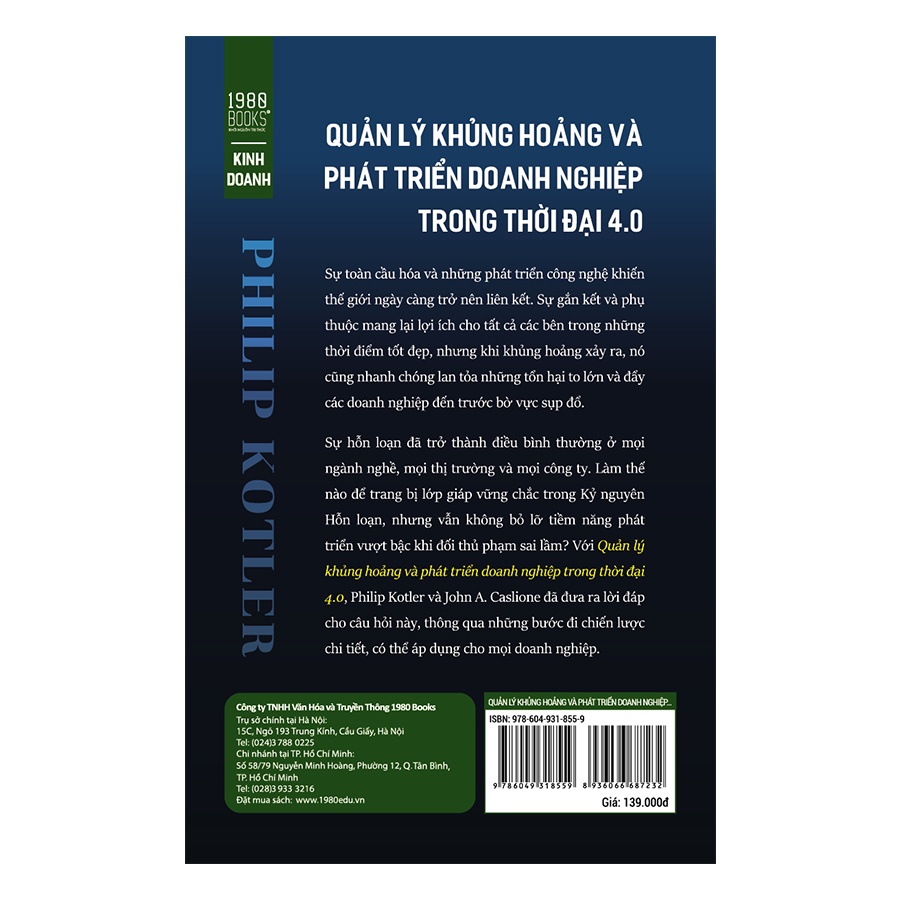 Sách - Quản Lý Khủng Hoảng Và Phát Triển Doanh Nghiệp Trong Thời Đại 4.0 (80)