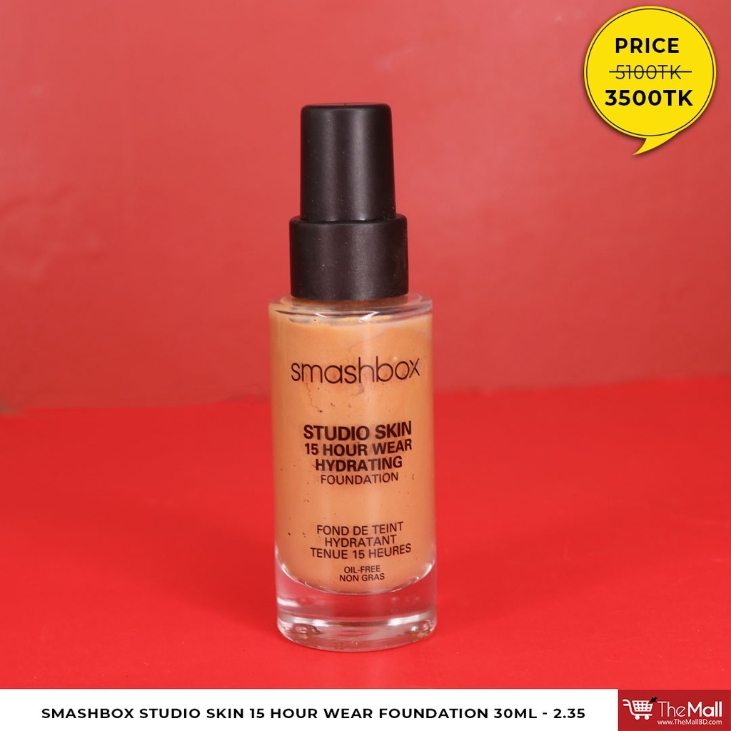 KEM NỀN CHE PHỦ HOÀN HẢO SMASHBOX STUDIO SKIN 24 HOUR WEAR HYDRATING FOUNDATION 30ML CHÍNH HÃNG - 11124