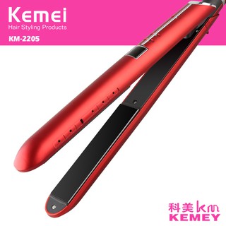 Máy duỗi tóc Kemei KM-2205 điêu chỉnh 21 mức nhiệt độ , có màn hình hiện pin thông minh