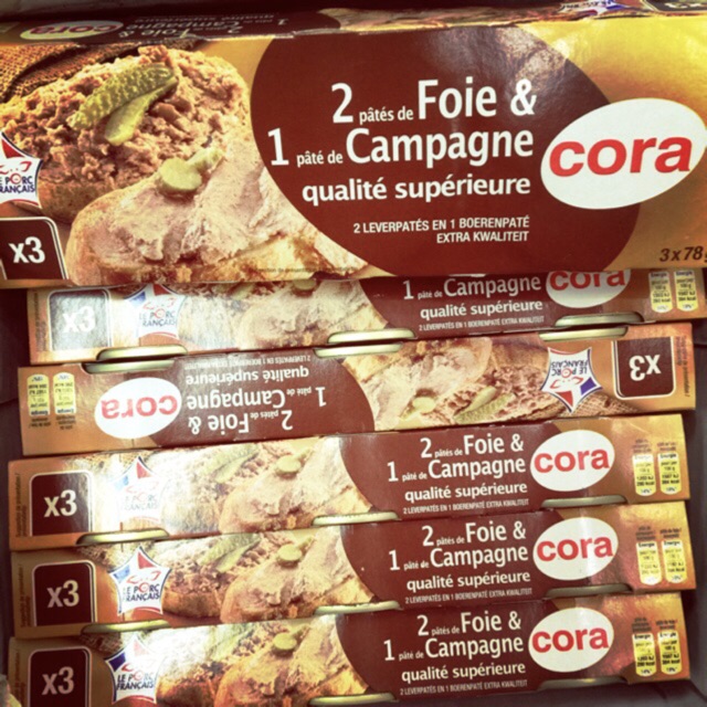 Pate gan Cora nâu
