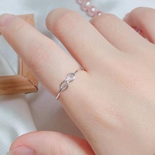 NHẪN BẠC BASIC💝FREESHIP💝Nhập mã [NHAN BAC] giảm 10k💝Nhẫn vô cực