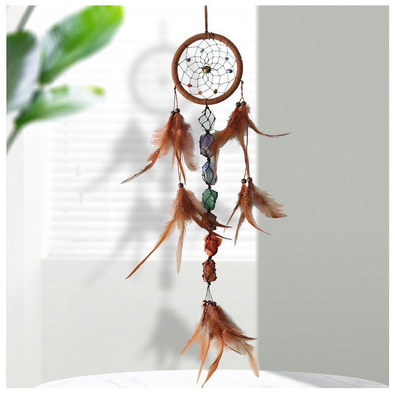 Dreamcatcher 7 chakra đá thanh tẩy