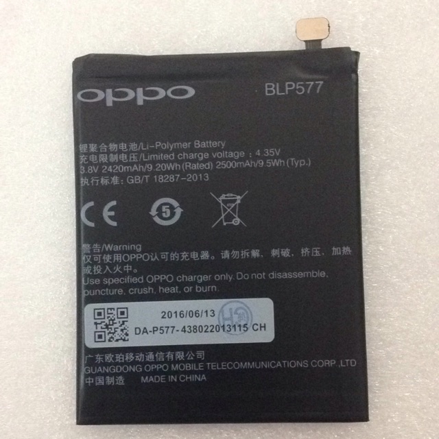 Pin OPPO Mirror 5/ A51W/Neo7( BLP577) chính hãng