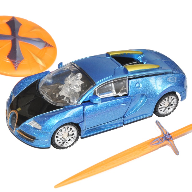 COMBO 02 Ô tô biến hình Transformer - BLU-GREEN