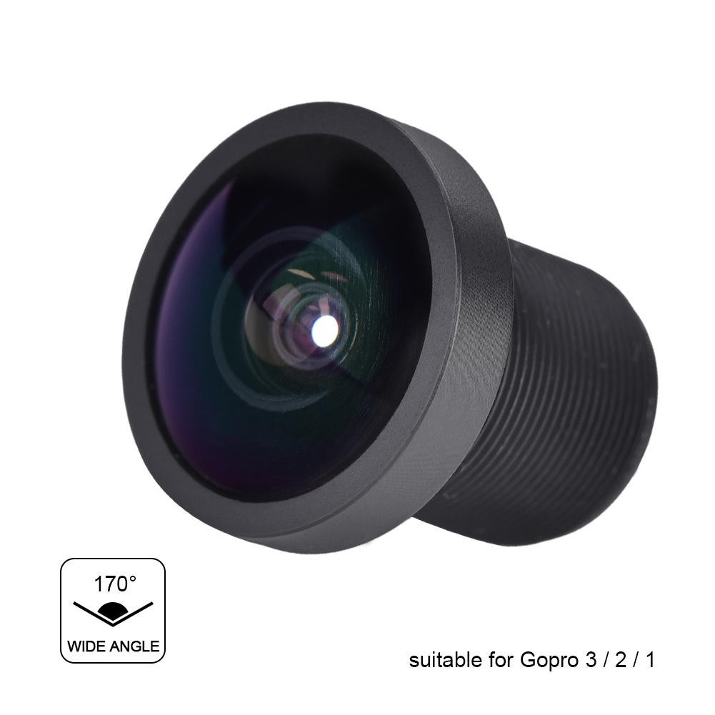 Ống Kính Góc Rộng 170 Độ Cho Camera Hành Trình Gopro 2 3 Lens 1