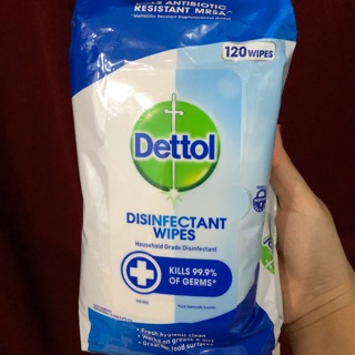 Khăn ướt sát khuẩn Dettol