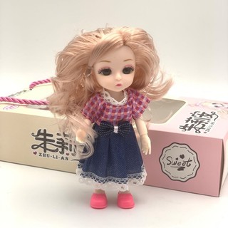 Bộ đồ chơi búp bê barbie thay đồ cho bé