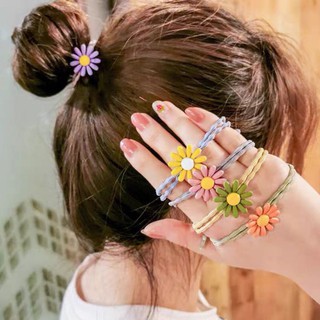 Cột tóc siêu xinh hình hoa cúc