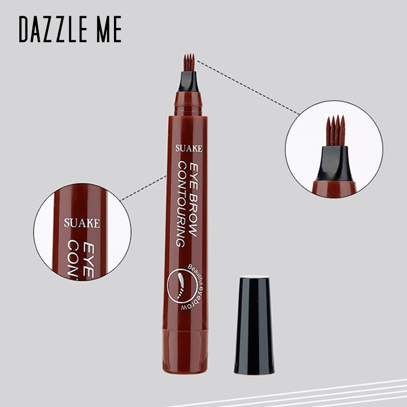 Bút Kẻ Mày Dazzle Me Chống Thấm Nước Đầu Chia 4 Nhánh 5g | BigBuy360 - bigbuy360.vn