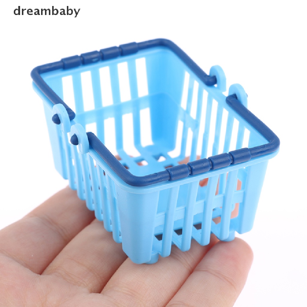 Giỏ hàng mua sắm siêu thị đồ chơi nhà búp bê cho bé