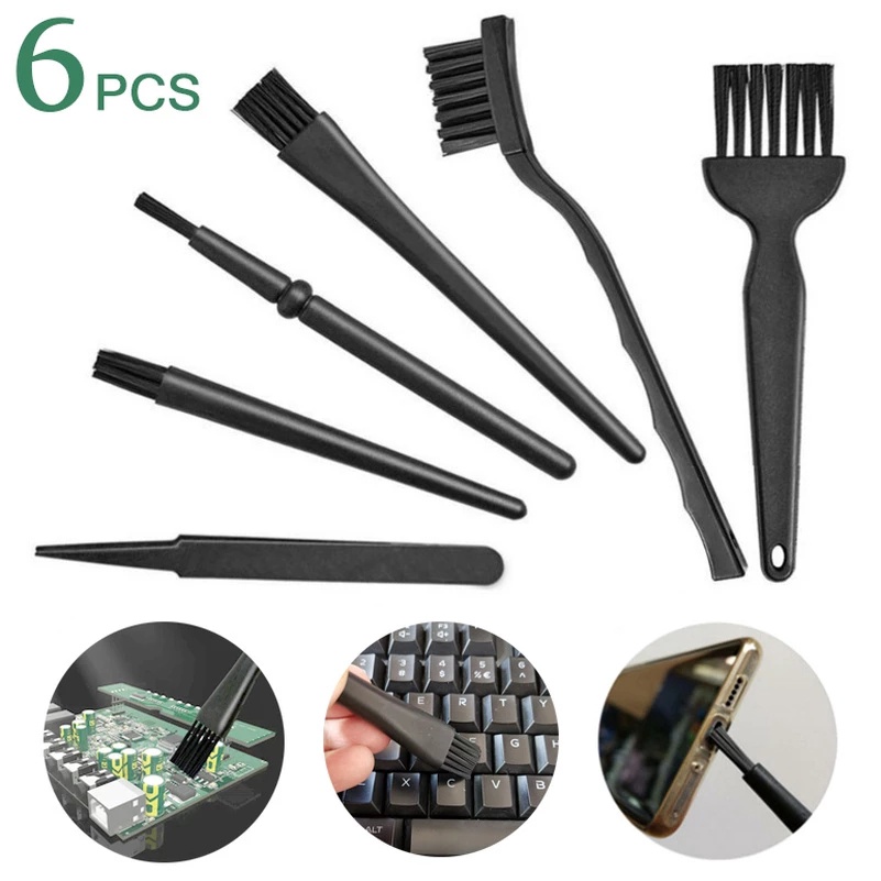 Set 6 Cọ Vệ Sinh Bàn Phím Máy Tính Chống Tĩnh Điện