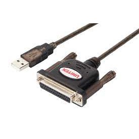 CÁP USB RA LPT DB25 CHÂN UNITEK Y-121