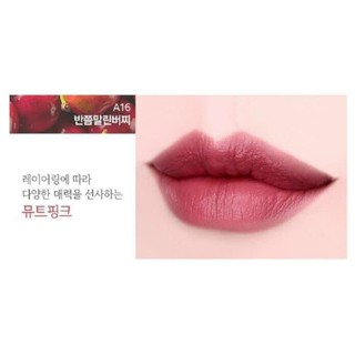 Son kem lì BlackRouge A16 - hồng đất
