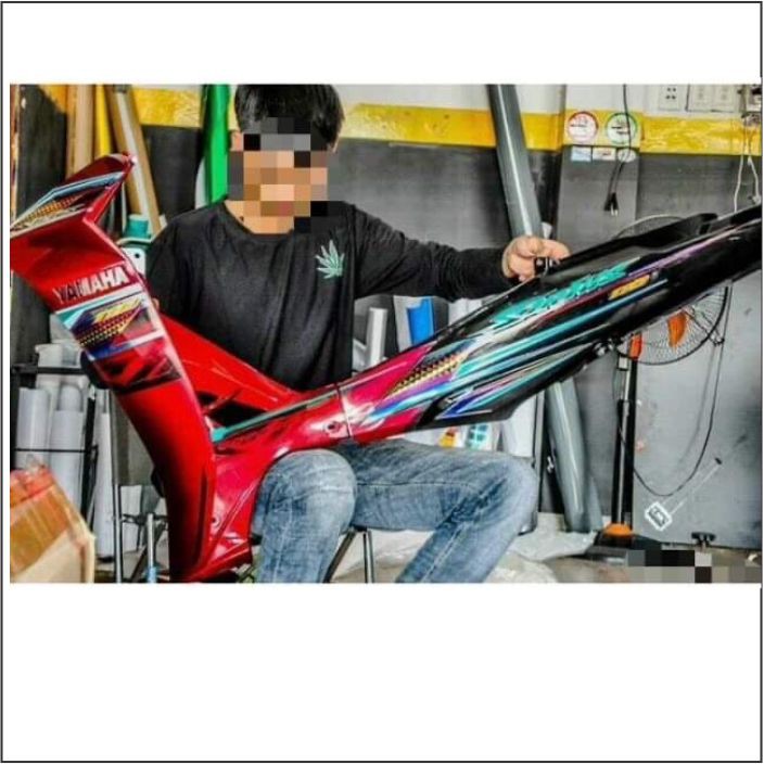 Tem Sirius Đỏ đen Kiểu mới (B)