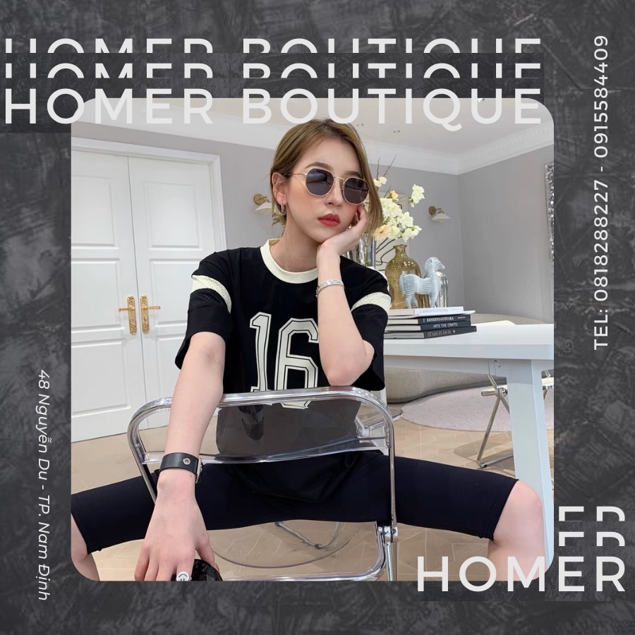 Áo thun dành cho nữ Celine × Hedi Slimane 16 Loose