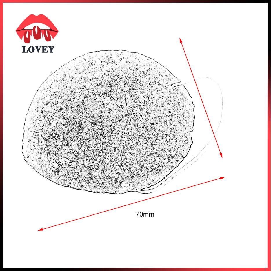 Bông rửa mặt tẩy tế bào chết làm trắng da