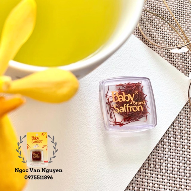 SAFFRON NHUỴ HOA NGHỆ TÂY TỐT NHẤT ẤN ĐỘ BABY SAFFRON HỘP 1 GRAM [DATE 10.2023] | BigBuy360 - bigbuy360.vn