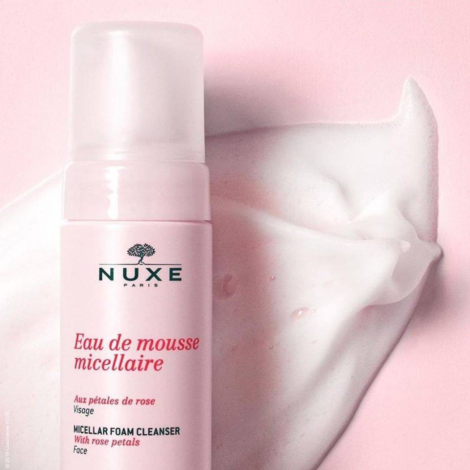 Nuxe Eau De Mousse Micellaire - Sữa Rửa Mặt Tạo Bọt 150ml