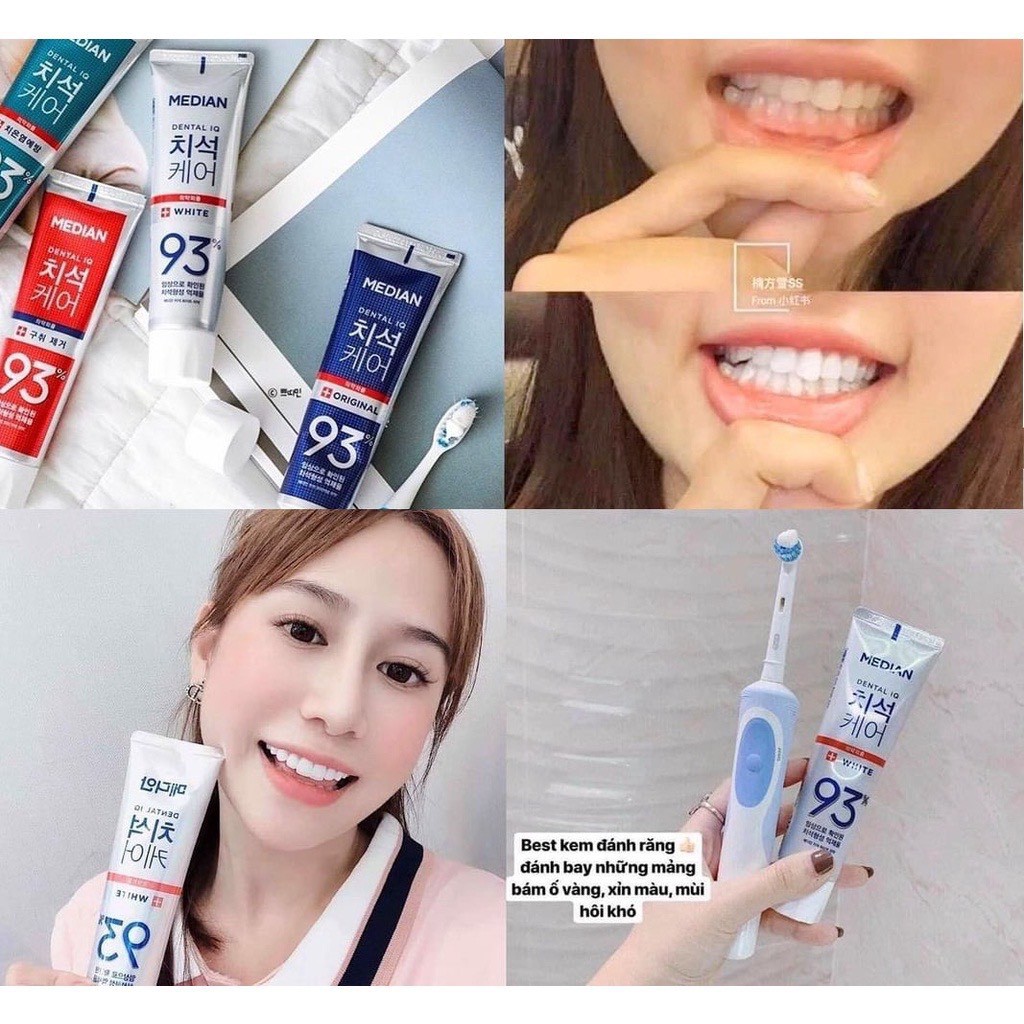 Kem Đánh Trắng Răng Median 93% Tooth-Paste 120gr