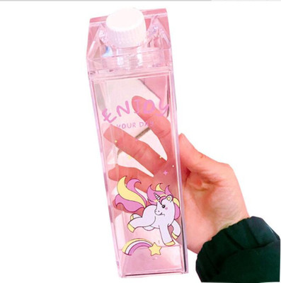 Bình uống nước hình kỳ lân hoạt hình dễ thương
