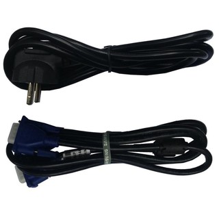 Bộ dây nguồn máy tính 1.5m + dây cáp màn hình VGA 1.5m Samsung  