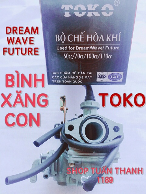 BÌNH XĂNG CON DR WAVE FUTURE TOKO