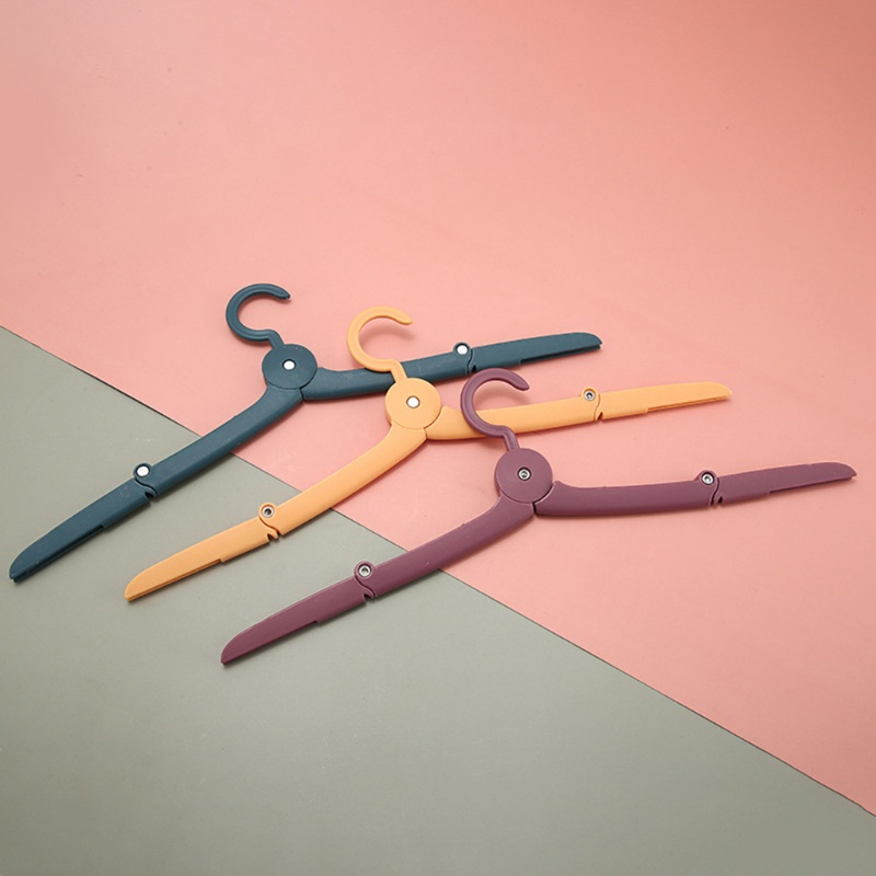 Thanh treo móc quần áo Bằng Nhựa Có Thể Gấp Gọn Chống Trượt Tiện Lợi