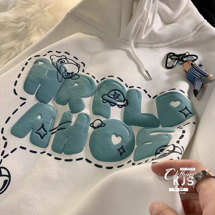 Áo Khoác Nỉ Nam Nữ - Áo Hoodie Lót Nỉ Bông KJS Clothing Dáng Rộng Unisex Hàn Quốc AHD01 | BigBuy360 - bigbuy360.vn