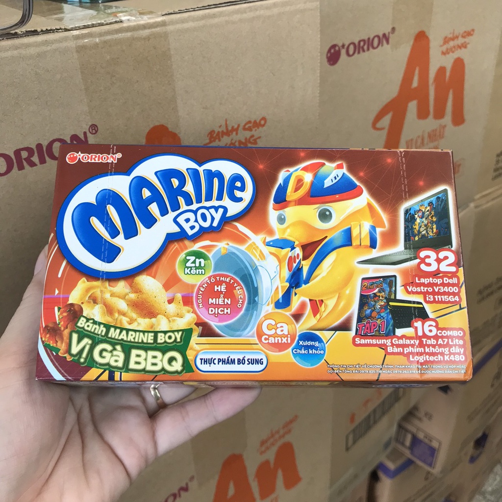 BÁNH CÁ MARINE BOY 35g