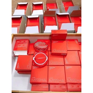 Phấn nước Missha đỏ Velvet Finish