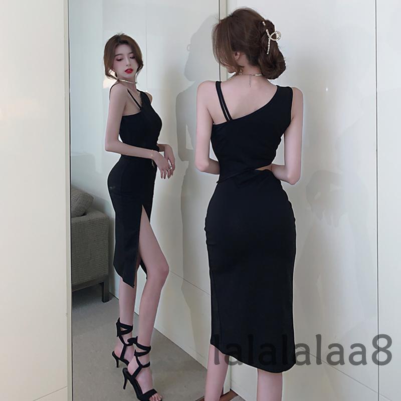 Đầm Dài Hai Dây Màu Sắc Thời Trang Cho Nữ La8-YS-YS-